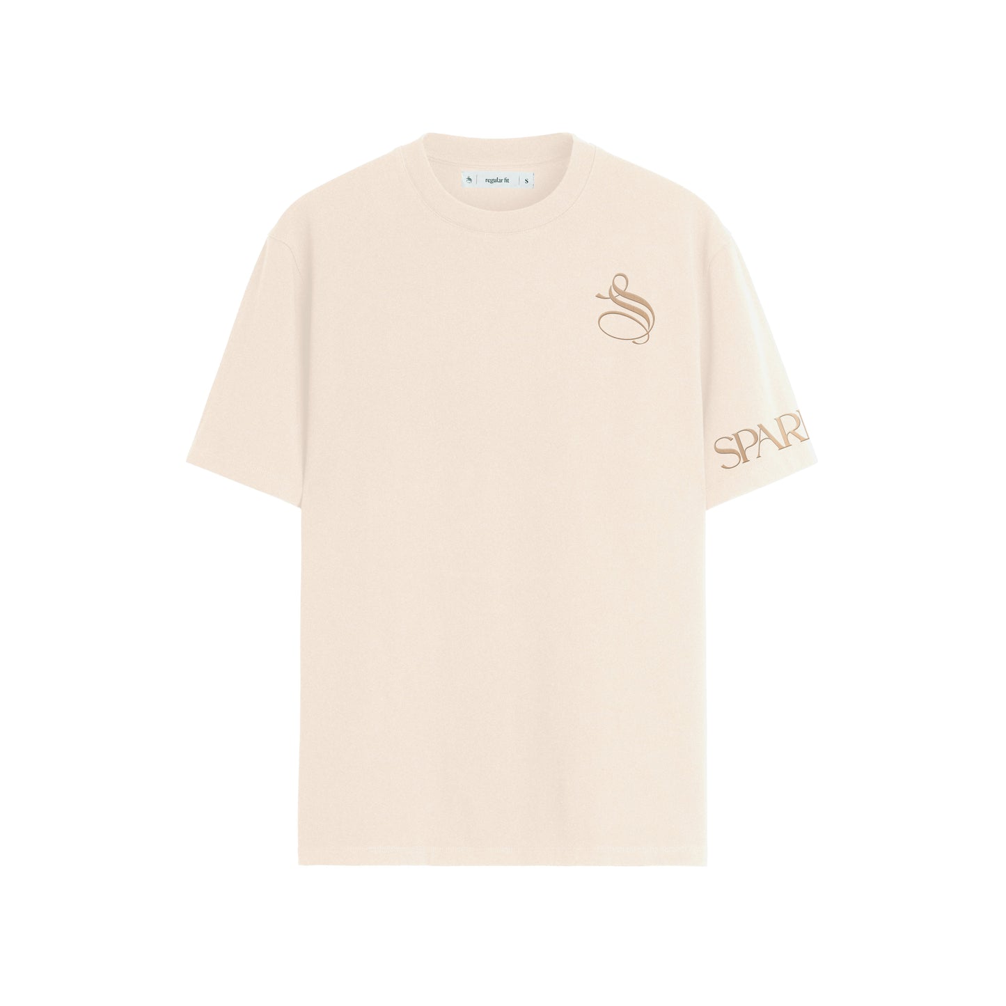 Essentials Beige Regular Fit T-shirt