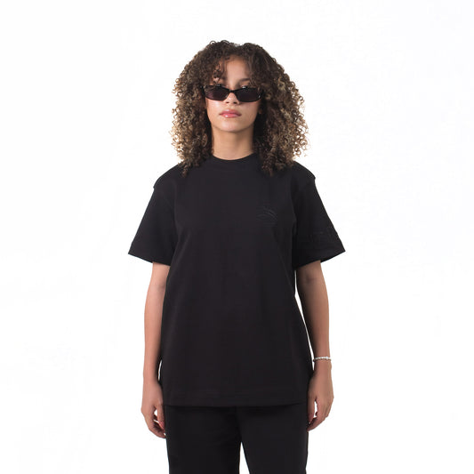 Essentials Black Regular Fit T-shirt