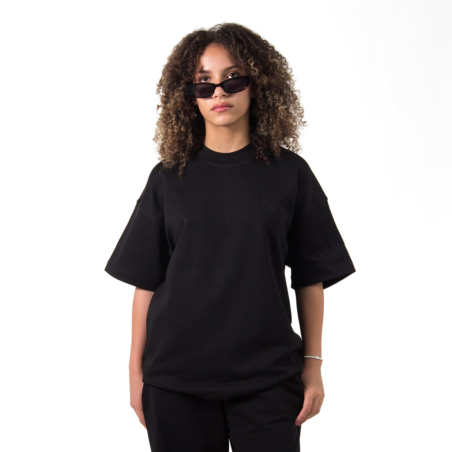 Essentials Black Oversized T-shirt