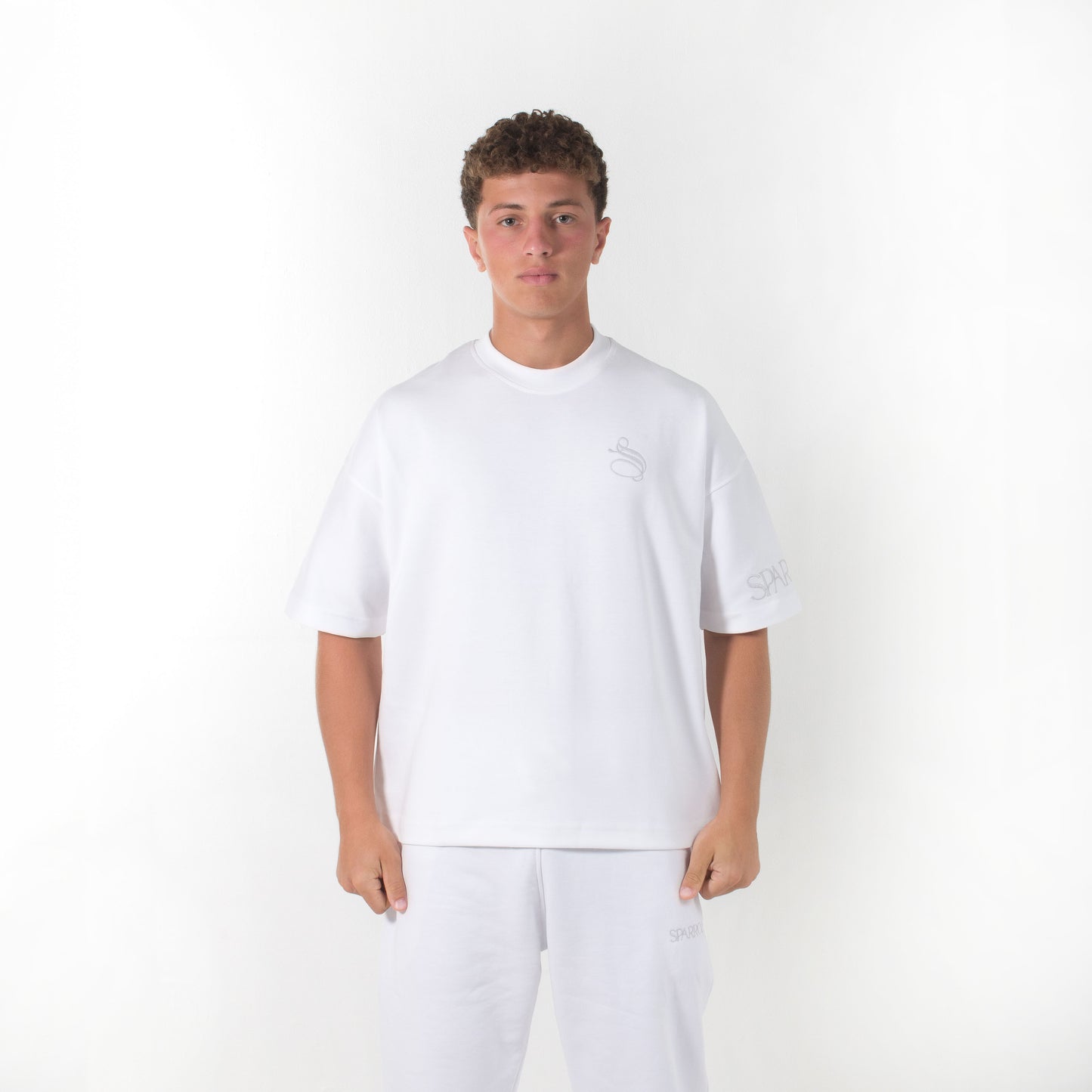Essentials White Oversized T-shirt
