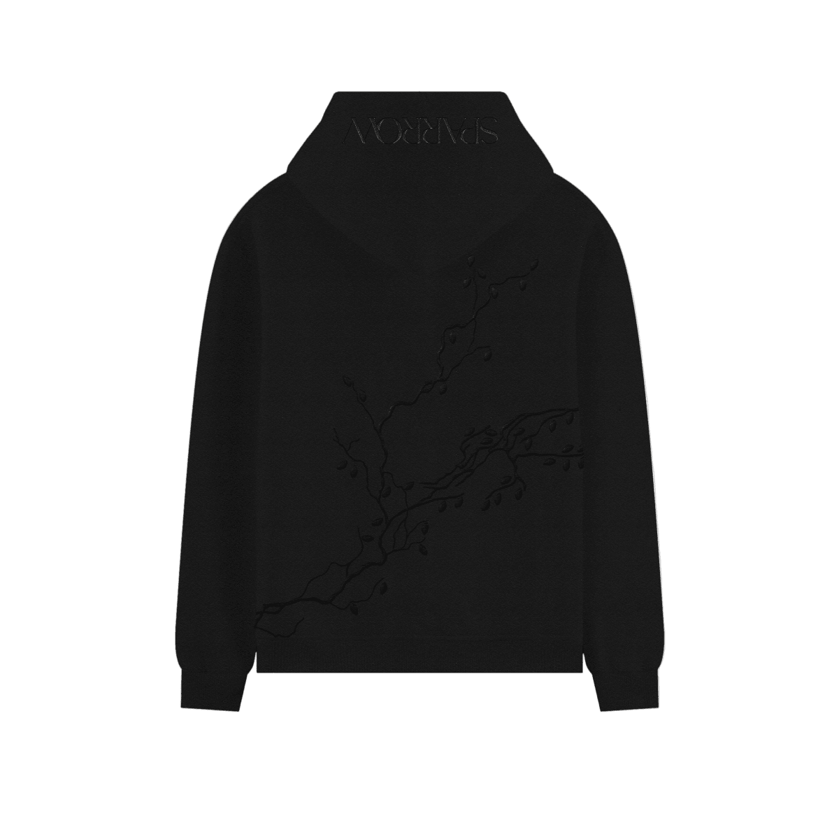 Origin Black Hoodie - SPARROW
