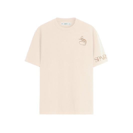 Essentials Beige Regular Fit T-shirt