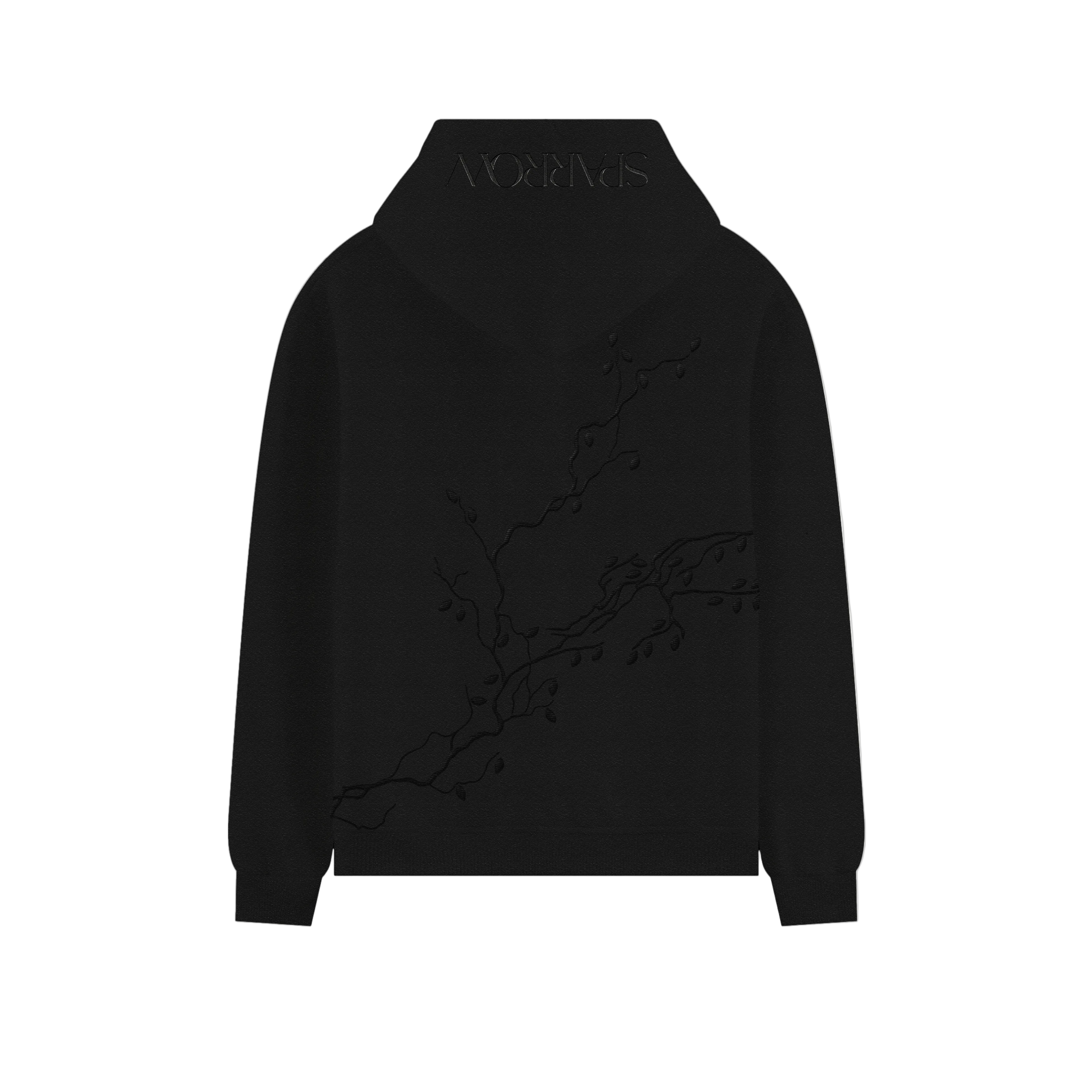 Origin Black Hoodie - SPARROW
