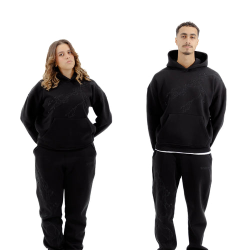 Origin Black Sweatpants II - SPARROW