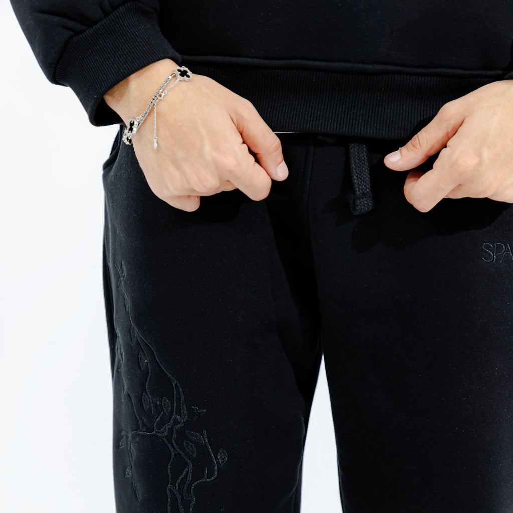 Origin Black Sweatpants II - SPARROW