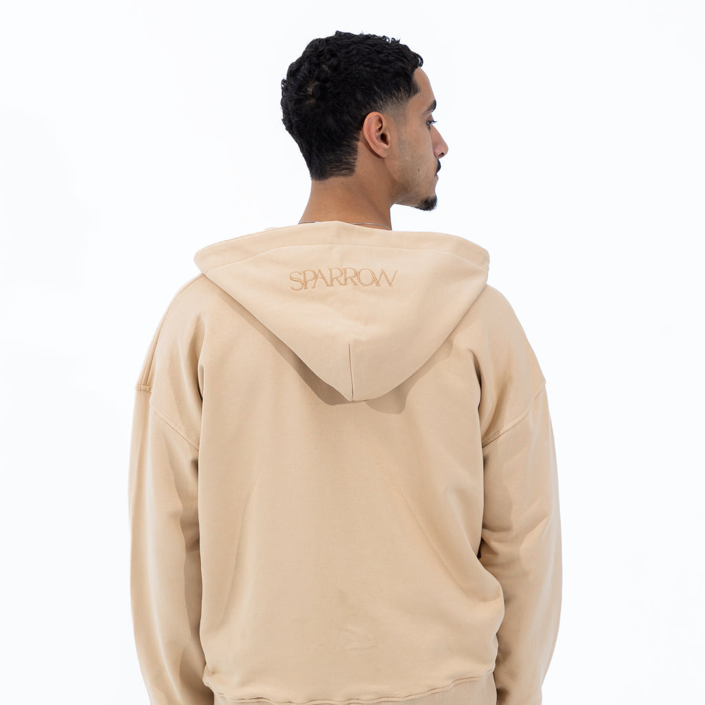 Essentials Beige Jacket - SPARROW