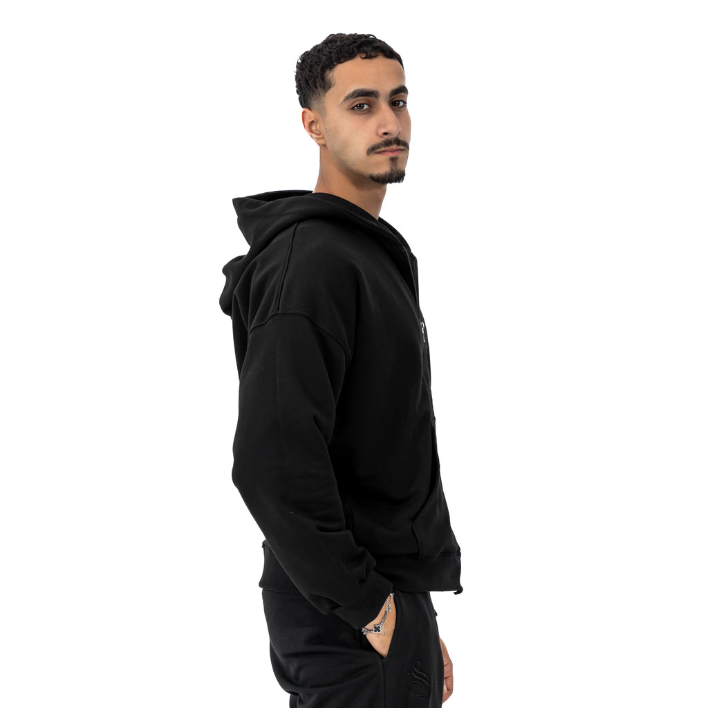 Essentials Black Jacket - SPARROW