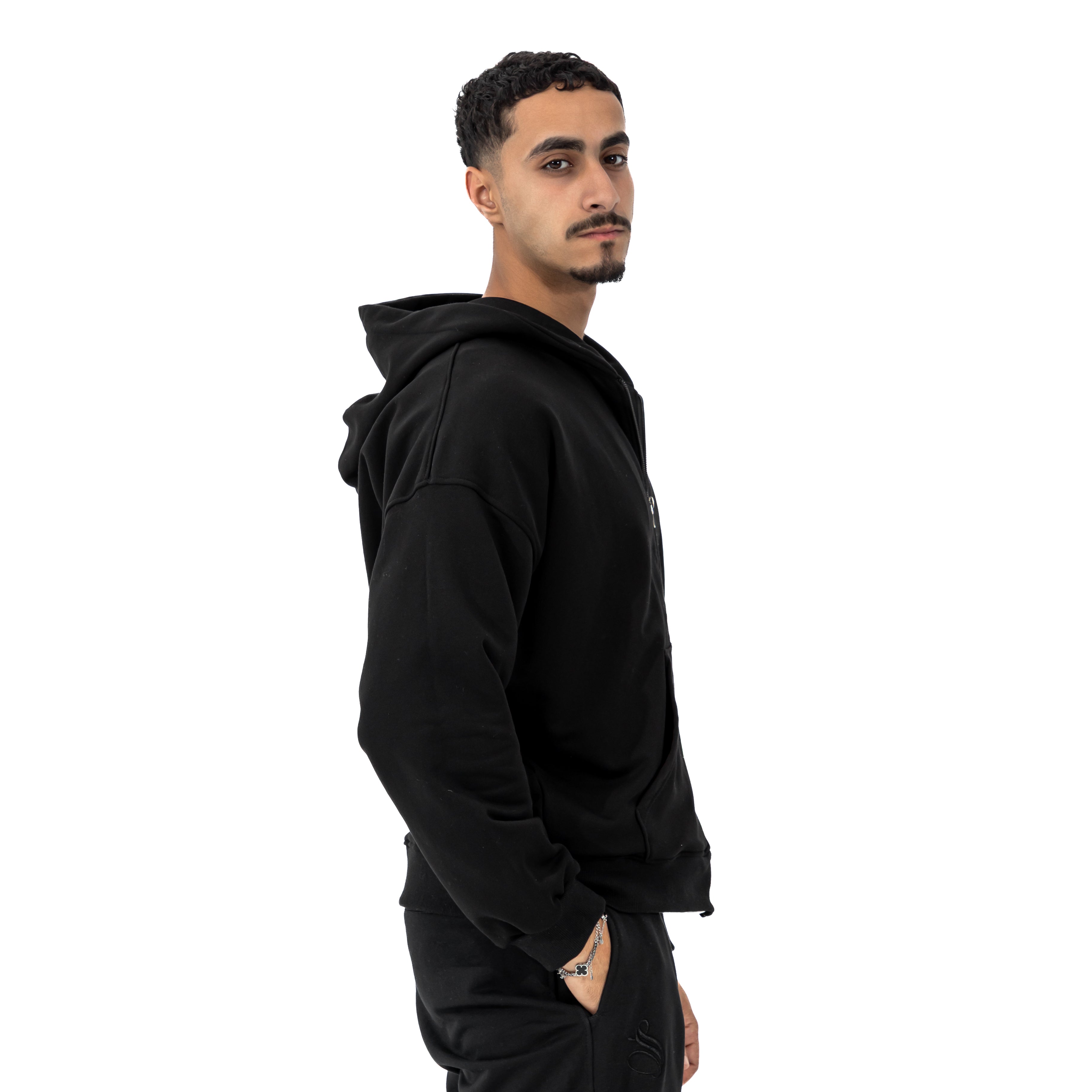 Essentials Black Jacket - SPARROW