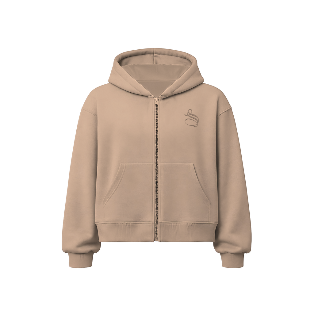 Essentials Beige Jacket - SPARROW