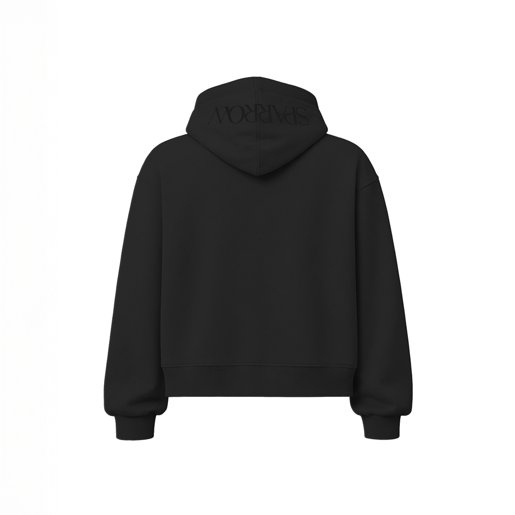 Essentials Black Jacket - SPARROW