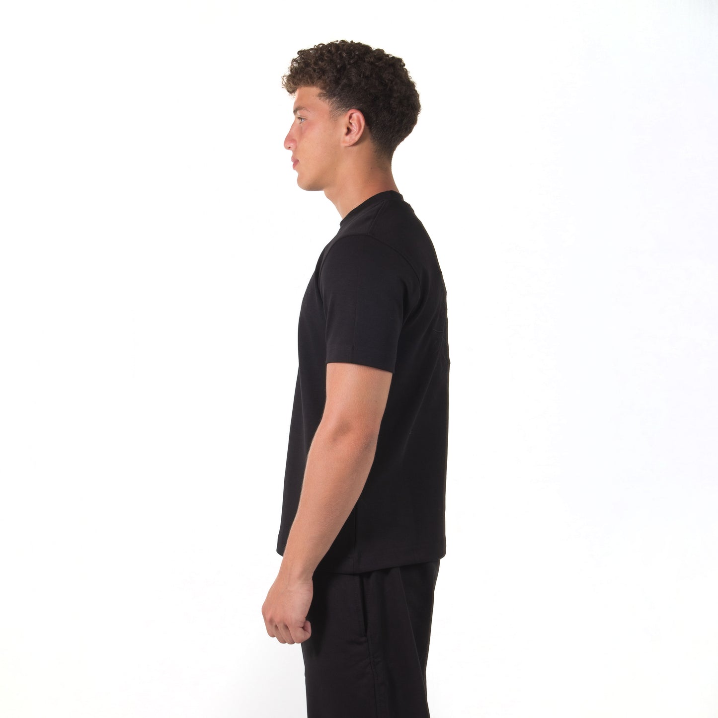 Origin Black Regular Fit T-shirt