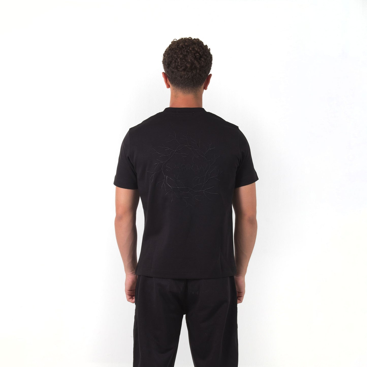 Origin Black Regular Fit T-shirt