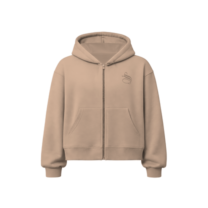 Essentials Beige Jacket - SPARROW