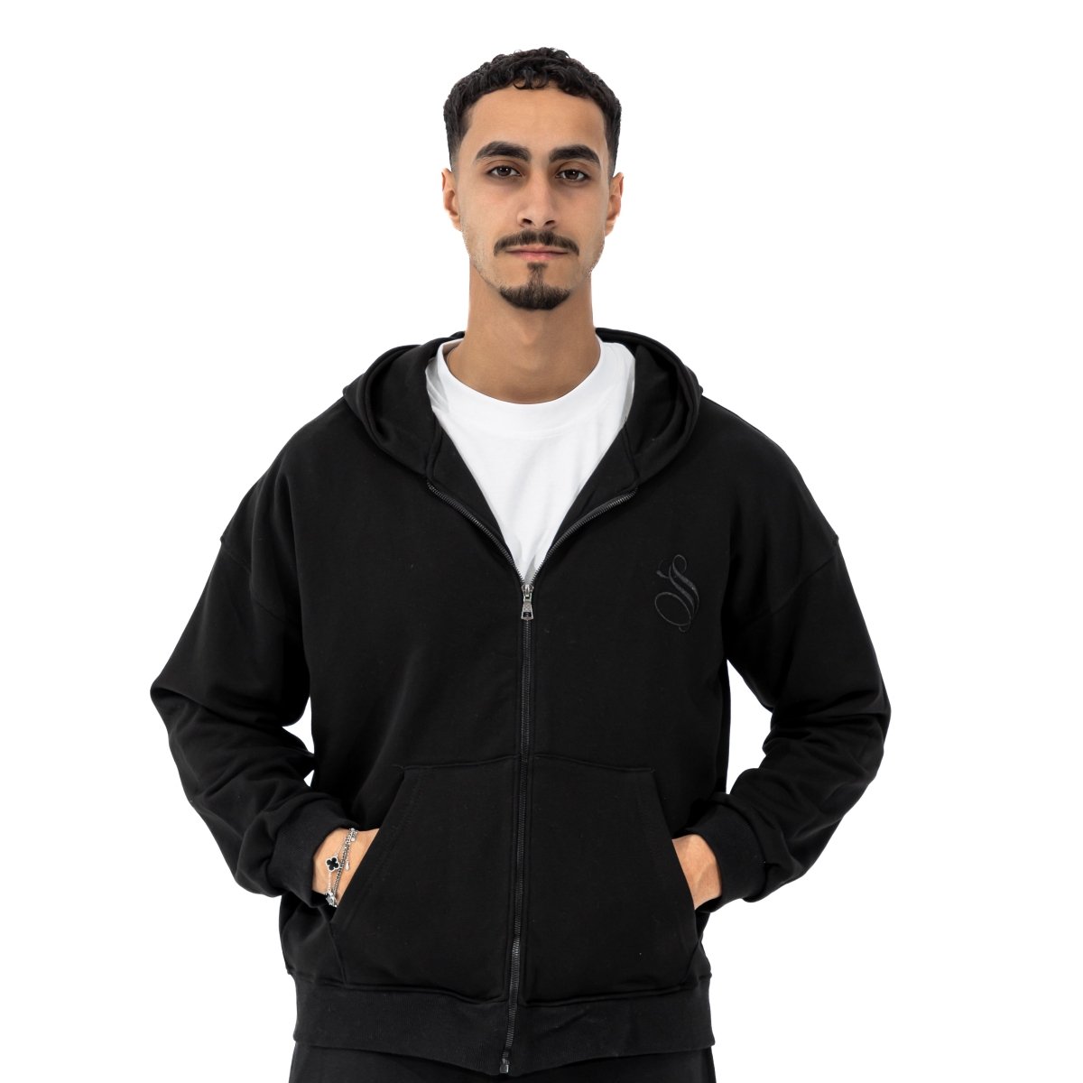 Essentials Black Jacket - SPARROW