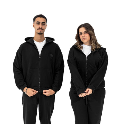 Essentials Black Sweatpants - SPARROW