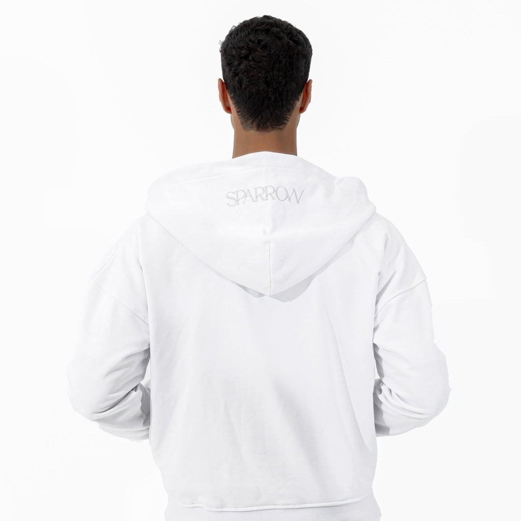 Essentials White Jacket - SPARROW