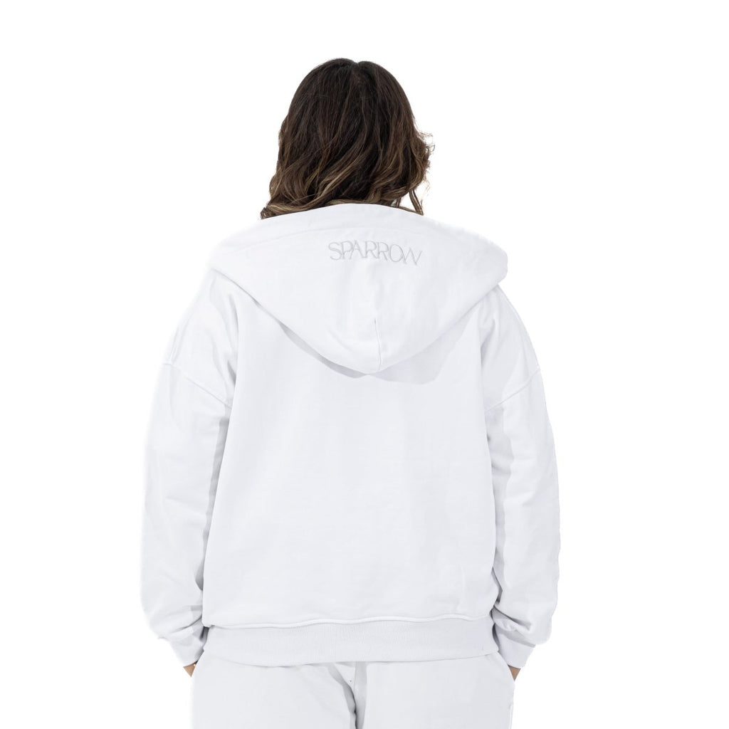 Essentials White Jacket - SPARROW