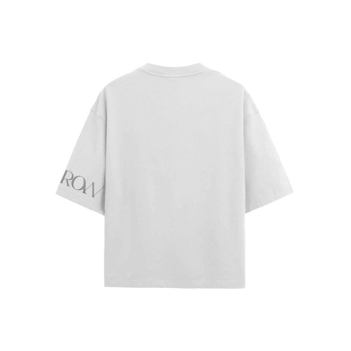 Essentials White Oversized T-shirt - SPARROW