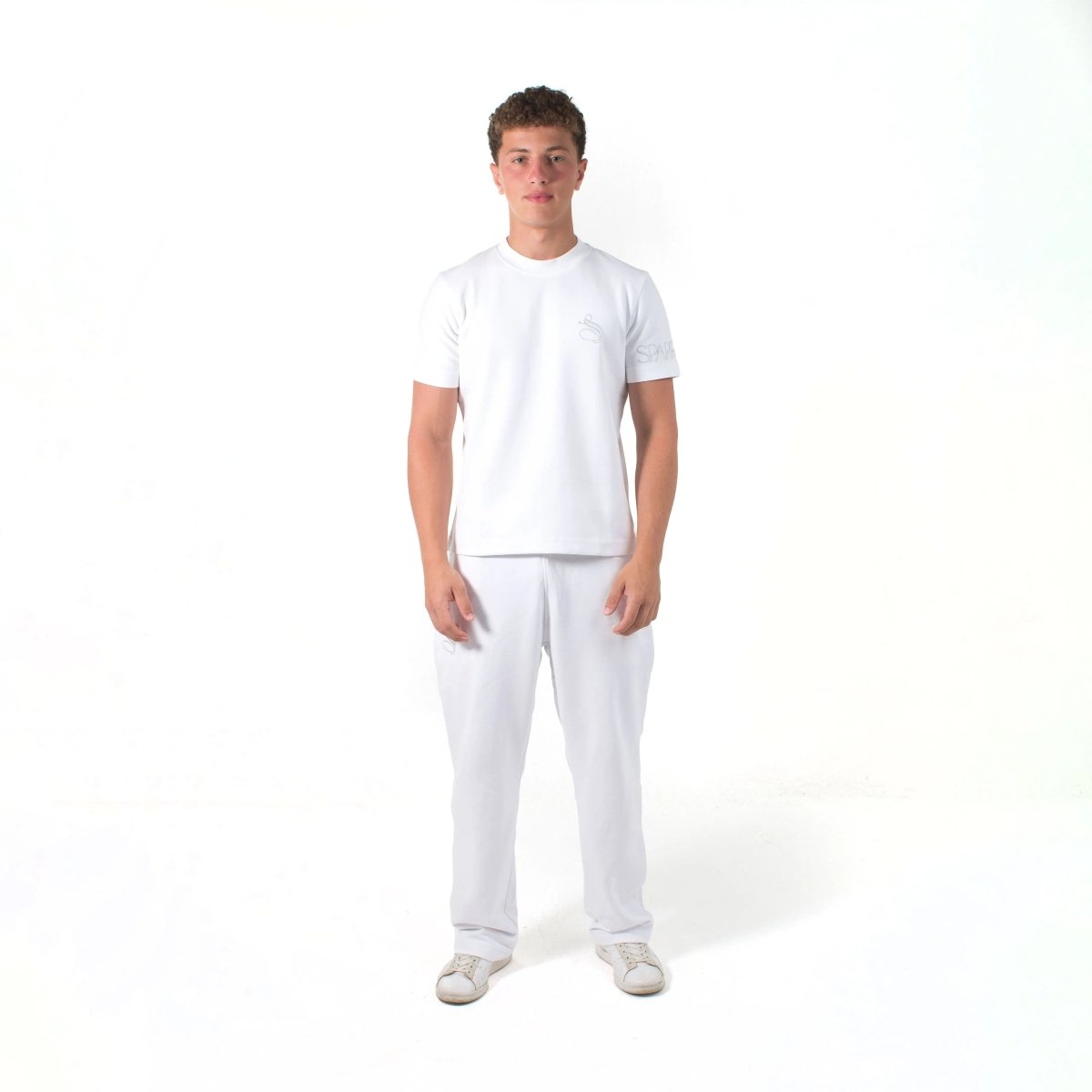 Essentials White Regular Fit T-shirt - SPARROW