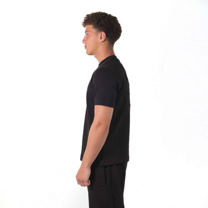 Origin Black Regular Fit T-shirt - SPARROW