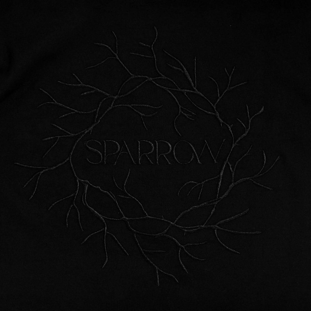 Origin Black Regular Fit T-shirt - SPARROW