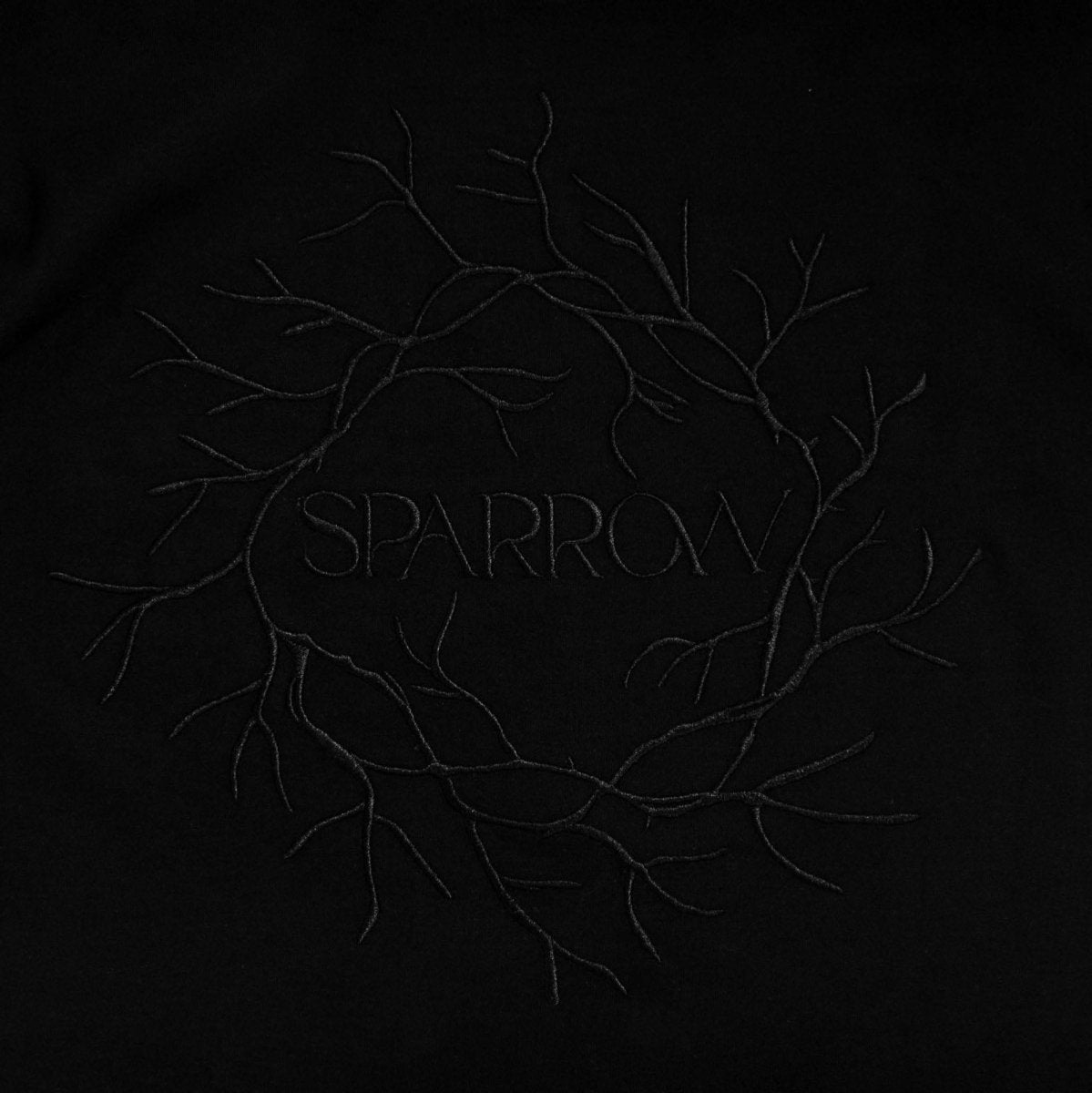 Origin Black Regular Fit T-shirt - SPARROW