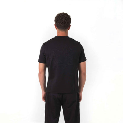 Origin Black Regular Fit T-shirt - SPARROW