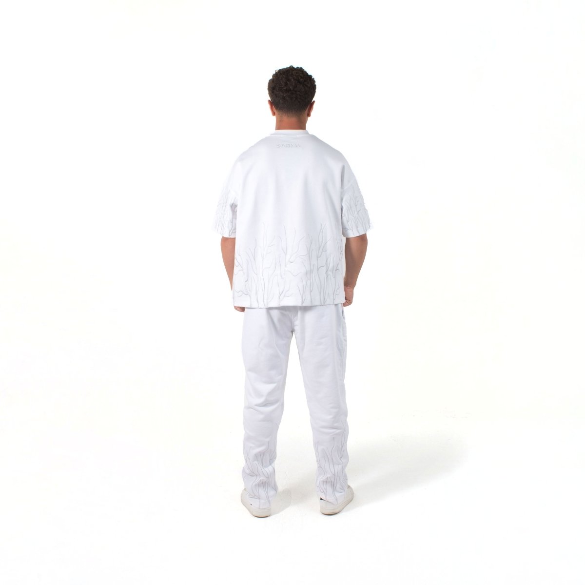 Origin White Oversized T-shirt - SPARROW