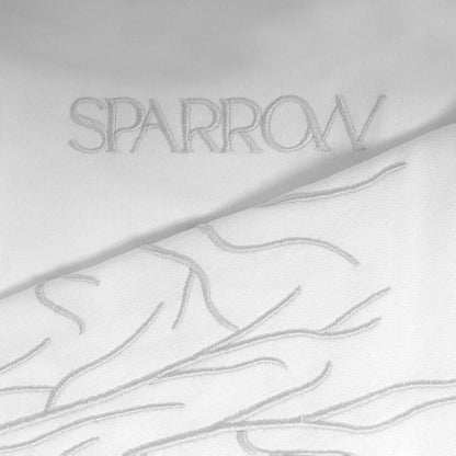 Origin White Oversized T-shirt - SPARROW