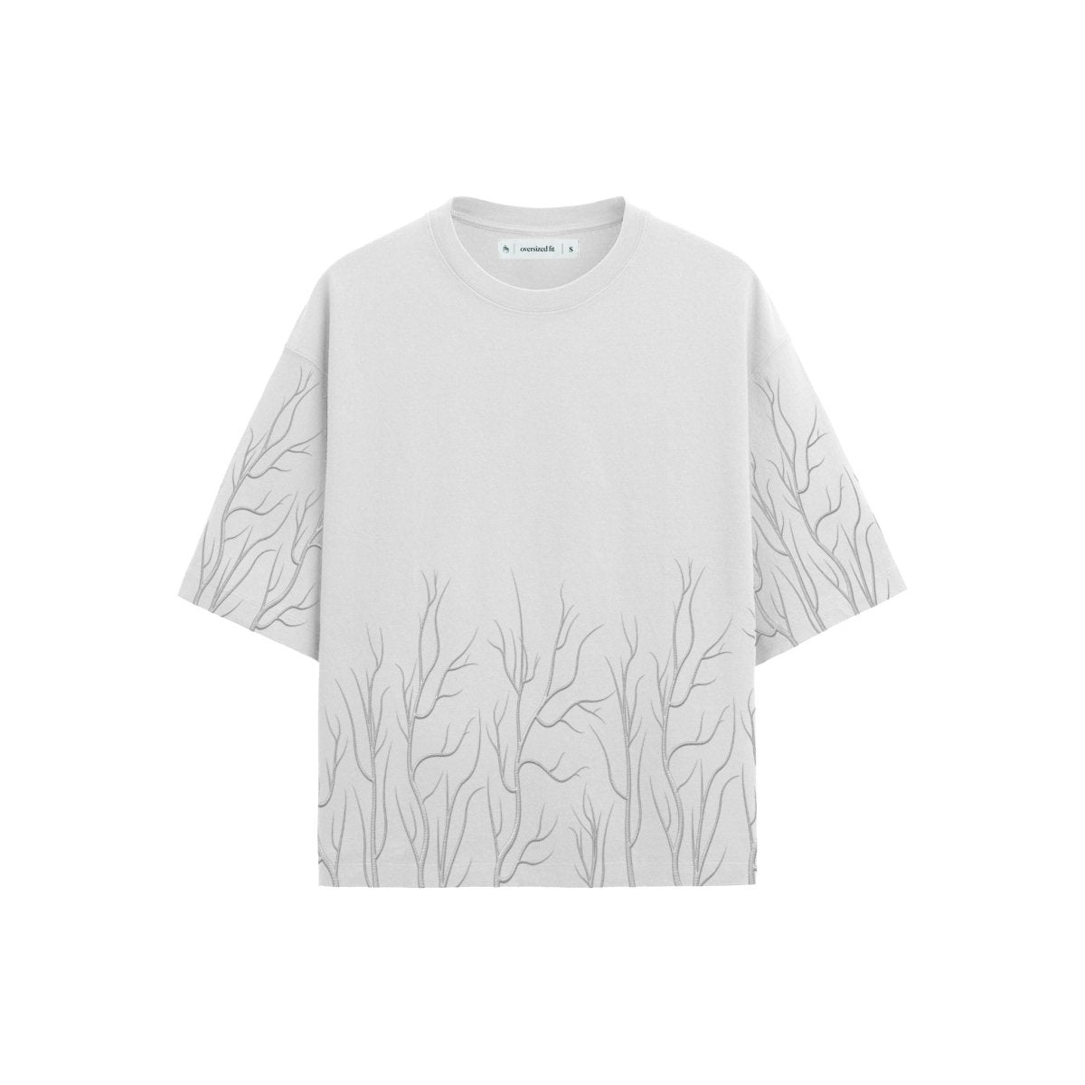 Origin White Oversized T-shirt - SPARROW