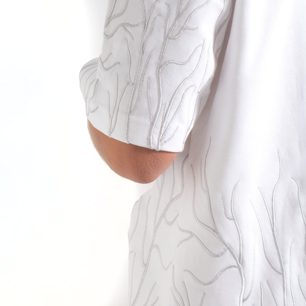 Origin White Oversized T-shirt - SPARROW