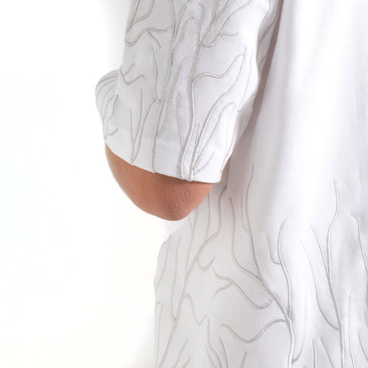 Origin White Oversized T-shirt - SPARROW