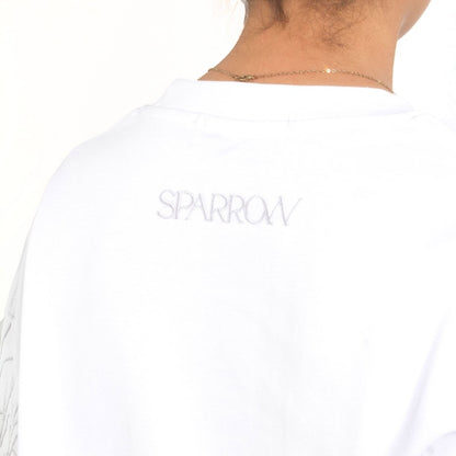 Origin White Oversized T-shirt - SPARROW