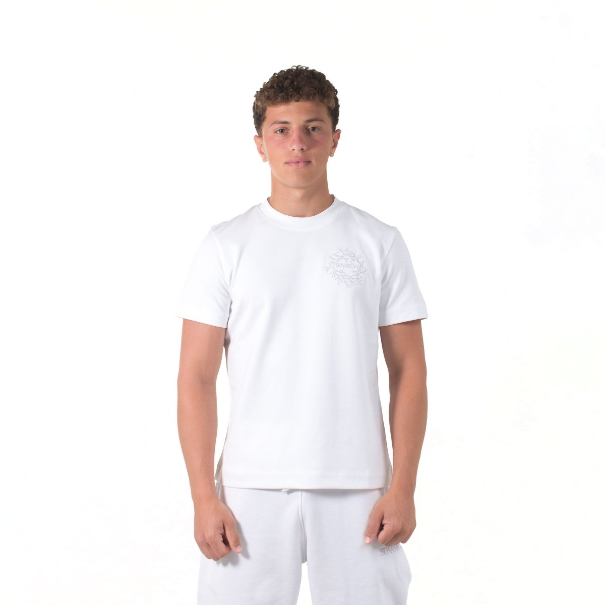 Origin White Regular Fit T-shirt - SPARROW