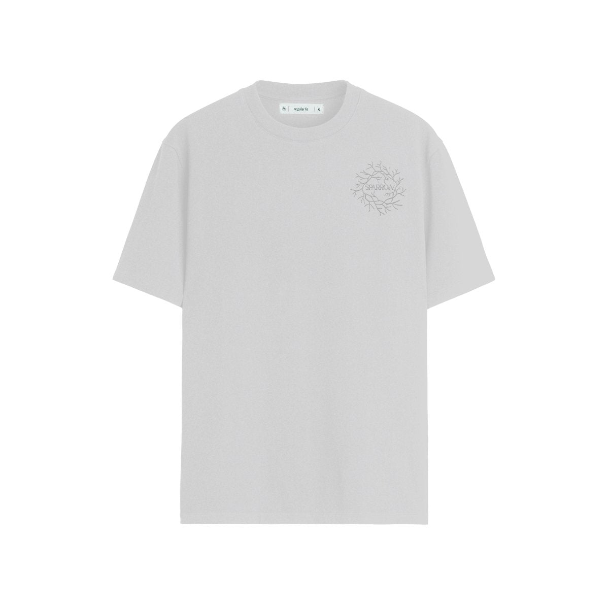 Origin White Regular Fit T-shirt - SPARROW