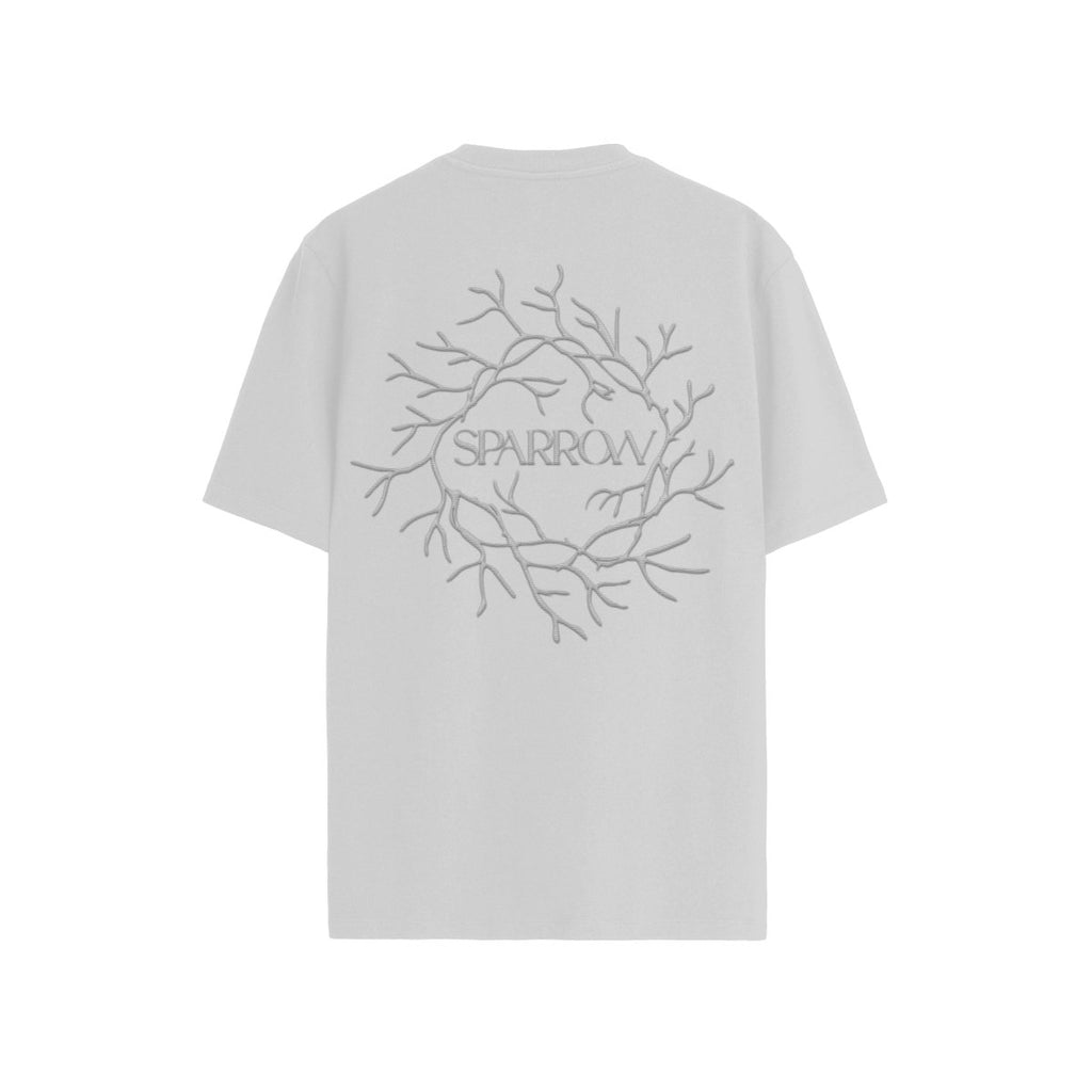 Origin White Regular Fit T-shirt - SPARROW